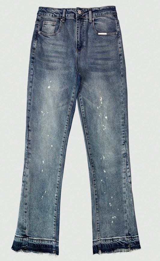 Blue Paint Splatter Flares